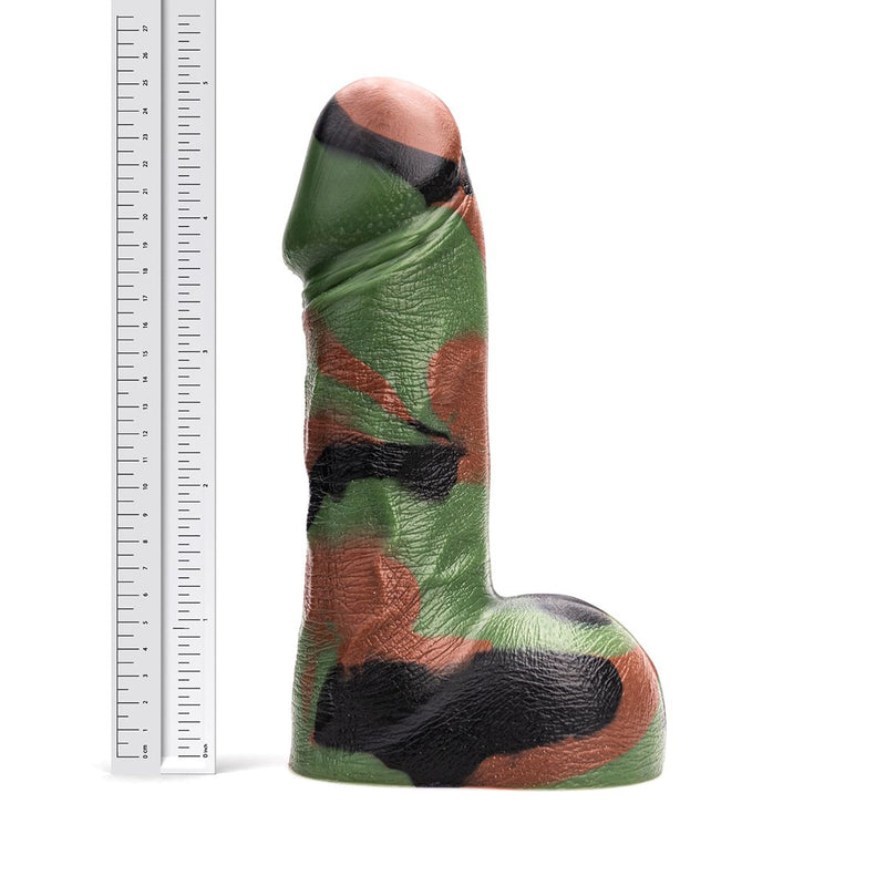 Kiotos Revolt - Dildo Fantasie - Green Army - 06 - Large - 25,5 x 7,5 cm-laced-up.nl