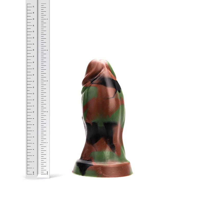 Kiotos Revolt - Dildo Fantasie - Green Army - 07 - Medium - 18,5 x 6,5 cm-laced-up.nl