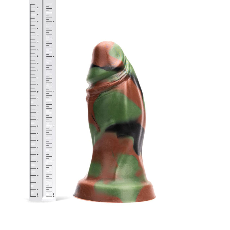 Kiotos Revolt - Dildo Fantasie - Green Army - 07 - Large - 21,5 x 8 cm-laced-up.nl