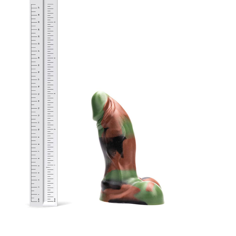 Kiotos Revolt - Dildo Fantasie - Green Army - Nr. 08 - Small - 16 x 5 cm-laced-up.nl