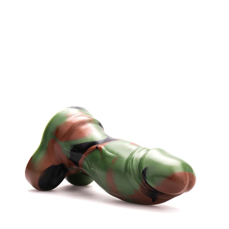 Kiotos Revolt - Dildo Fantasie - Green Army - Nr. 08 - Large - 22 x 7 cm-laced-up.nl