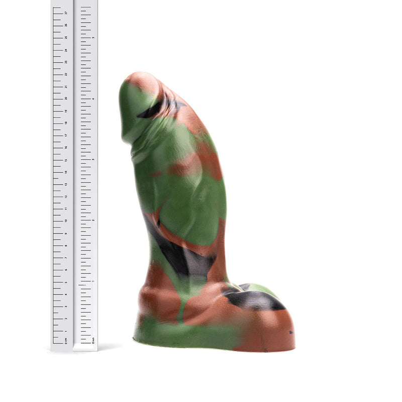 Kiotos Revolt - Dildo Fantasie - Green Army - Nr. 08 - Large - 22 x 7 cm-laced-up.nl