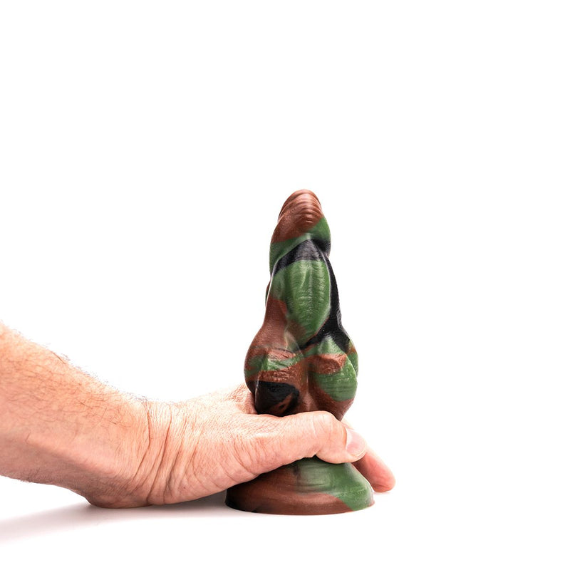 Kiotos Revolt - Dildo Fantasie - Green Army - 09 - Small - 17,5 x 6,5 cm-laced-up.nl