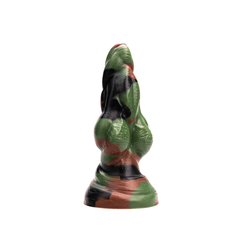 Kiotos Revolt - Dildo Fantasie - Green Army - Nr. 09 - Medium - 22 x 8 cm-laced-up.nl