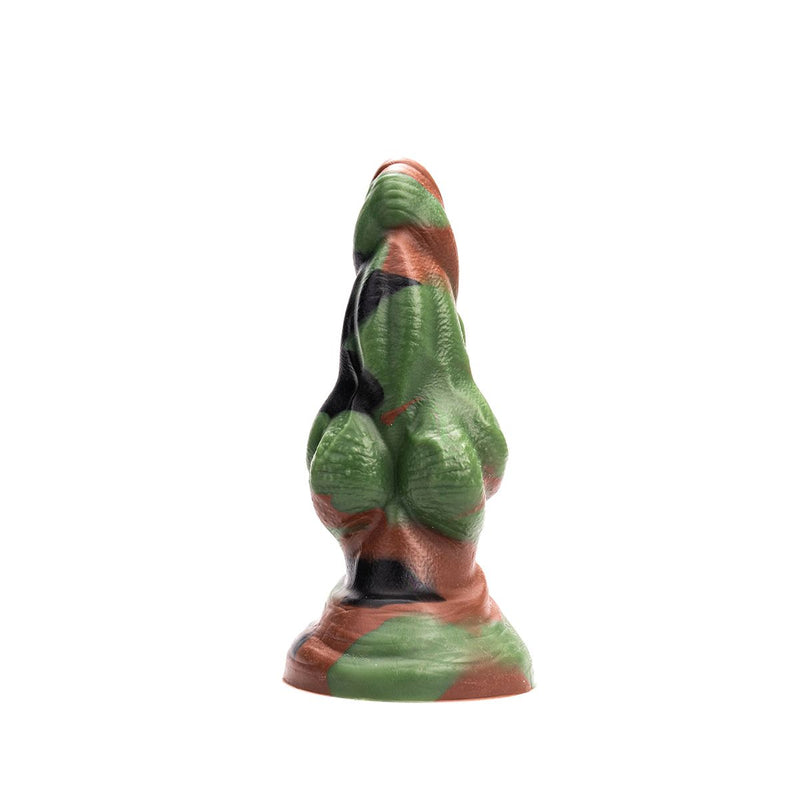Kiotos Revolt - Dildo Fantasie - Green Army - Nr. 09 - Medium - 22 x 8 cm-laced-up.nl