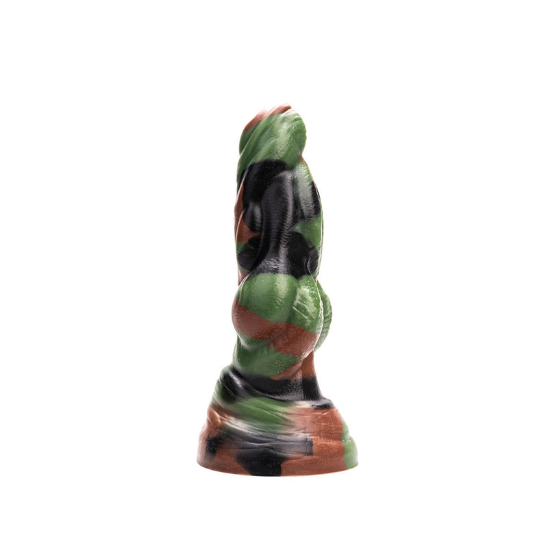 Kiotos Revolt - Dildo Fantasie - Green Army - Nr. 09 - Medium - 22 x 8 cm-laced-up.nl