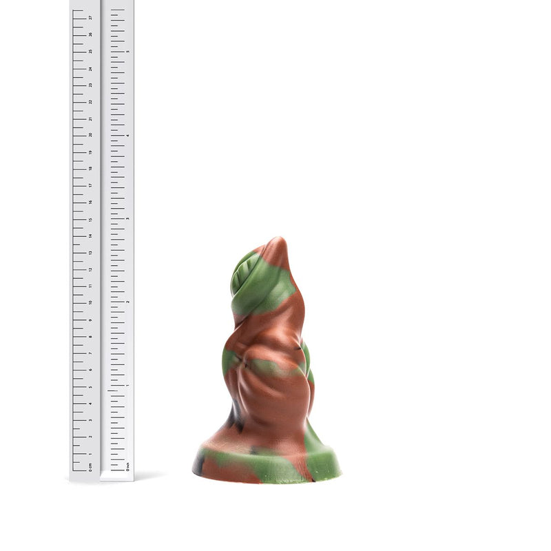 Kiotos Revolt - Dildo Fantasie - Green Army- Nr. 10 - Medium - 14,5 x 7,5 cm-laced-up.nl