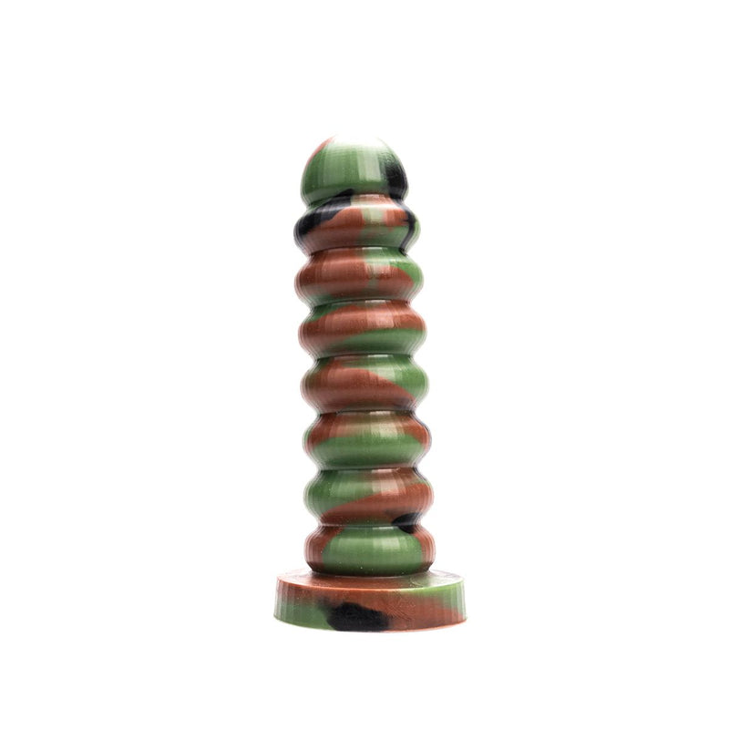 Kiotos Revolt - Dildo Fantasie - Green Army - Nr. 11 - 21,5 x 6 cm-laced-up.nl