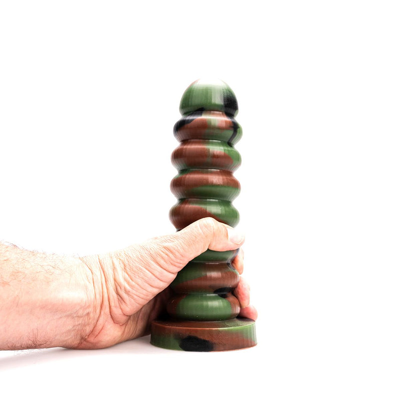 Kiotos Revolt - Dildo Fantasie - Green Army - Nr. 11 - 21,5 x 6 cm-laced-up.nl