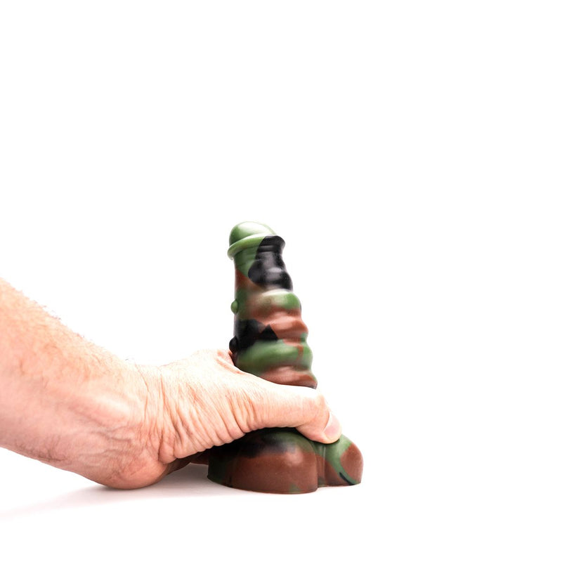 Kiotos Revolt - Dildo Fantasie - Green Army - Nr. 12 - 15 x 5 cm-laced-up.nl