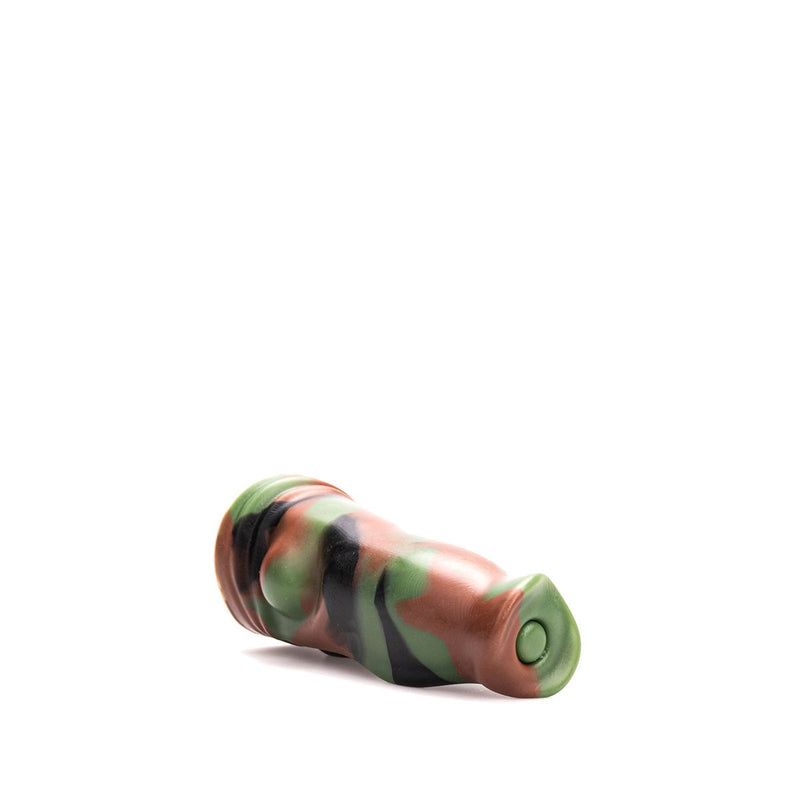 Kiotos Revolt - Dildo Fantasie - Green Army - Nr. 14 - 16 x 5,5 cm-laced-up.nl