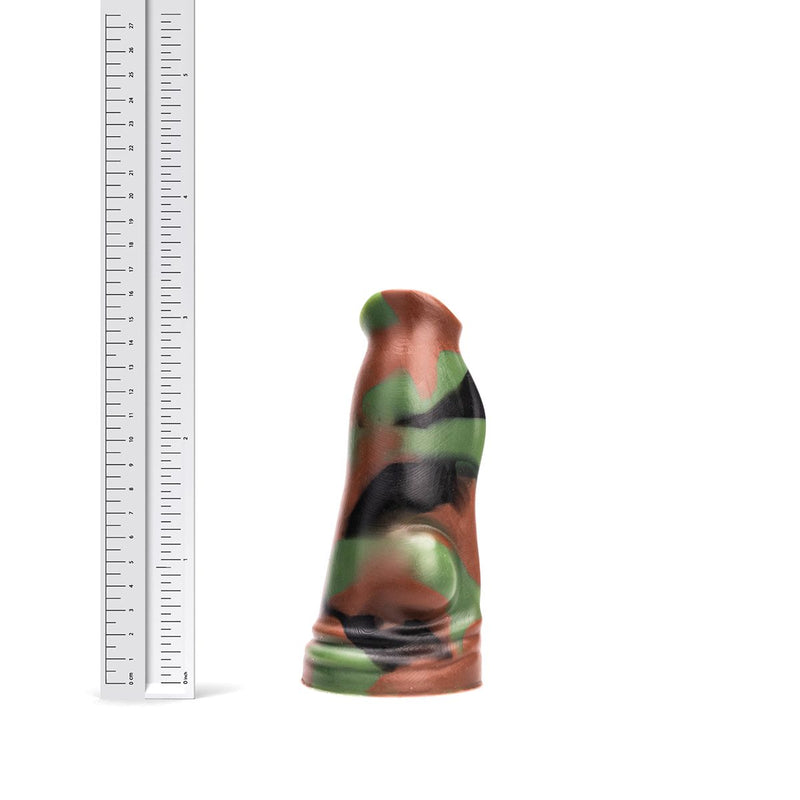 Kiotos Revolt - Dildo Fantasie - Green Army - Nr. 14 - 16 x 5,5 cm-laced-up.nl