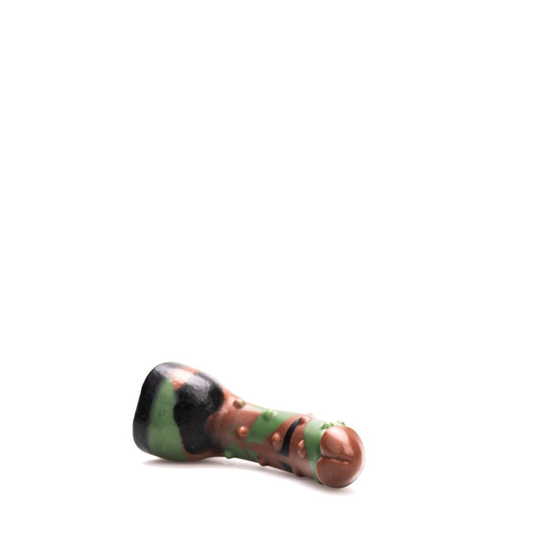 Kiotos Revolt - Dildo Fantasie - Green Army - Nr. 18 - Small - 15 x 3,5 cm-laced-up.nl