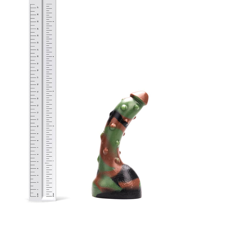 Kiotos Revolt - Dildo Fantasie - Green Army - Nr. 18 - Small - 15 x 3,5 cm-laced-up.nl