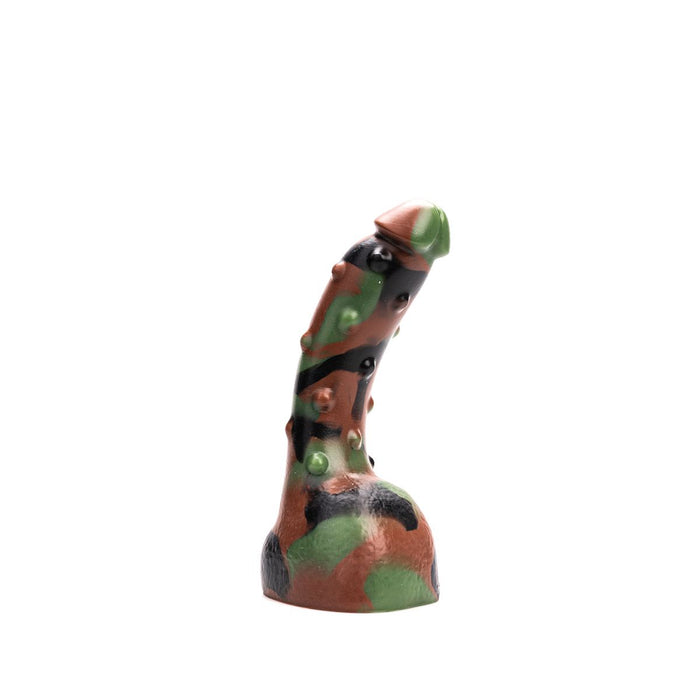 Kiotos Revolt - Dildo Fantasie - Green Army - Nr. 18 - Medium - 19 x 4,5 cm-Erotiekvoordeel.nl