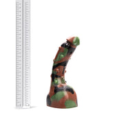 Kiotos Revolt - Dildo Fantasie - Green Army - Nr. 18 - Medium - 19 x 4,5 cm-laced-up.nl