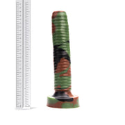 Kiotos Revolt - Dildo Fantasie - Green Army - Nr. 21 - 25,5 x 5,4 cm-laced-up.nl