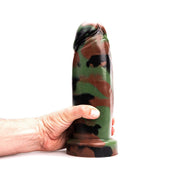 Kiotos Revolt - Dildo Fantasie - Green Army - Nr. 26 - 26,5 x 9 cm-laced-up.nl