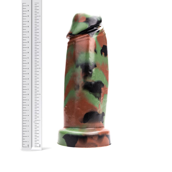 Kiotos Revolt - Dildo Fantasie - Green Army - Nr. 26 - 26,5 x 9 cm-Erotiekvoordeel.nl