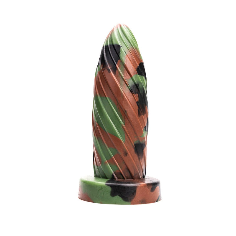 Kiotos Revolt - Dildo Fantasie - Army Green - Nr. 28 - 25 x 8 cm-laced-up.nl
