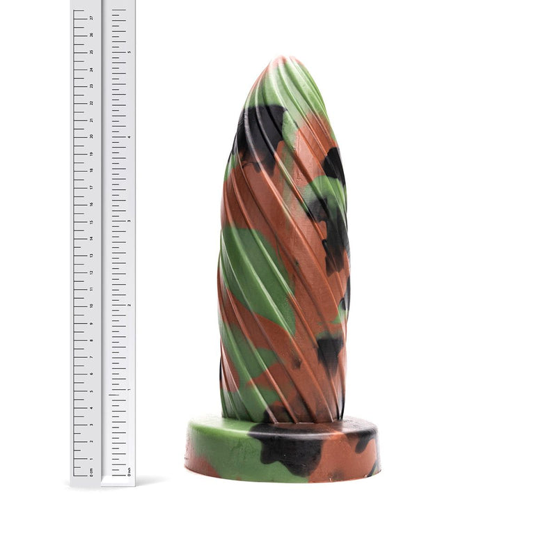 Kiotos Revolt - Dildo Fantasie - Army Green - Nr. 28 - 25 x 8 cm-laced-up.nl