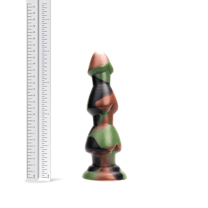 Kiotos Revolt - Dildo Fantasie - Army Green - Nr. 29 - Small - 20,5 x 5,5 cm-Erotiekvoordeel.nl