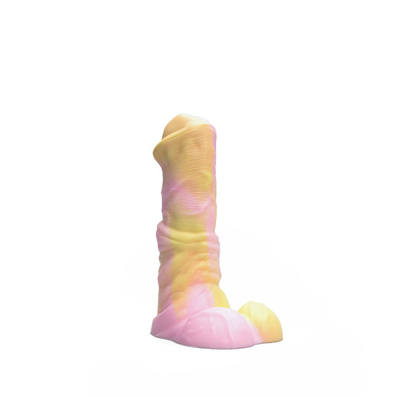 Kiotos Revolt - Dildo Fantasie - Pink Smash - Nr. 01 - Medium - 18 x 5,5 cm-laced-up.nl
