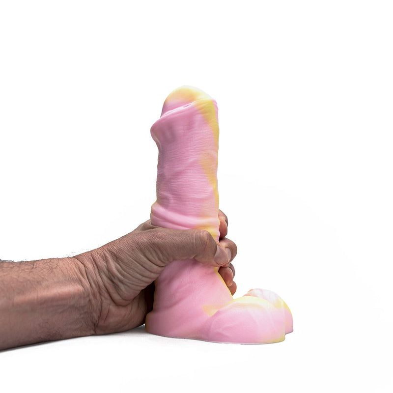 Kiotos Revolt - Dildo Fantasie - Pink Smash - Nr. 01 - Large - 20,5 x 5 cm-laced-up.nl
