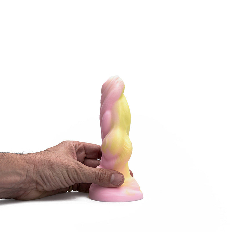Kiotos Revolt - Dildo Fantasie - Pink Smash - Nr. 09 - Small - 17,5 x 6,5 cm-laced-up.nl