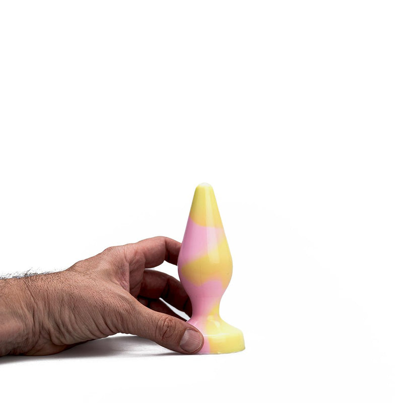 Kiotos Revolt - Buttplug Fantasie - Pink Smash - Nr. 24 - Medium - 14,5 x 4,5 cm-laced-up.nl