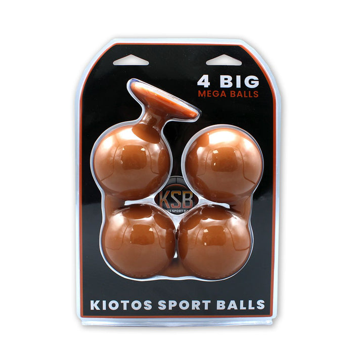 Kiotos - Sport Balls - 4 Grote Anaal Ballen - Siliconen - Diameter 88 mm-Erotiekvoordeel.nl