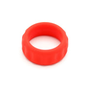 Kiotos - 2 in 1 Siliconen Cockring & Ball Stretcher - Rood/Groen-laced-up.nl