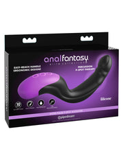 Pipedream - Anal Fantasy Elite Hyper-Pulse P-Spot Massager - Zwart/ Paars-laced-up.nl
