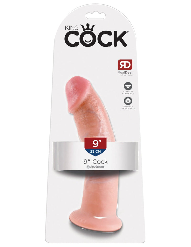 Pipedream - King Cock - Dildo - 23 cm - Lichte Huidskleur-laced-up.nl