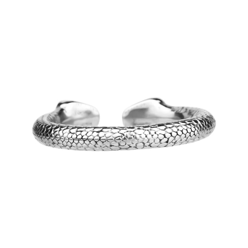 Kiotos - Cockring - Snake - Silber
