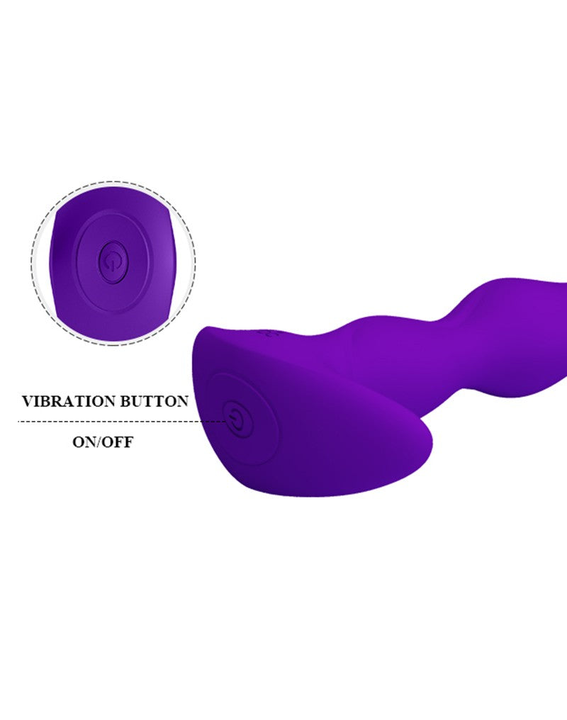 Pretty Love - Yale - Anaal Vibrator - Paars-Laced-up.nl