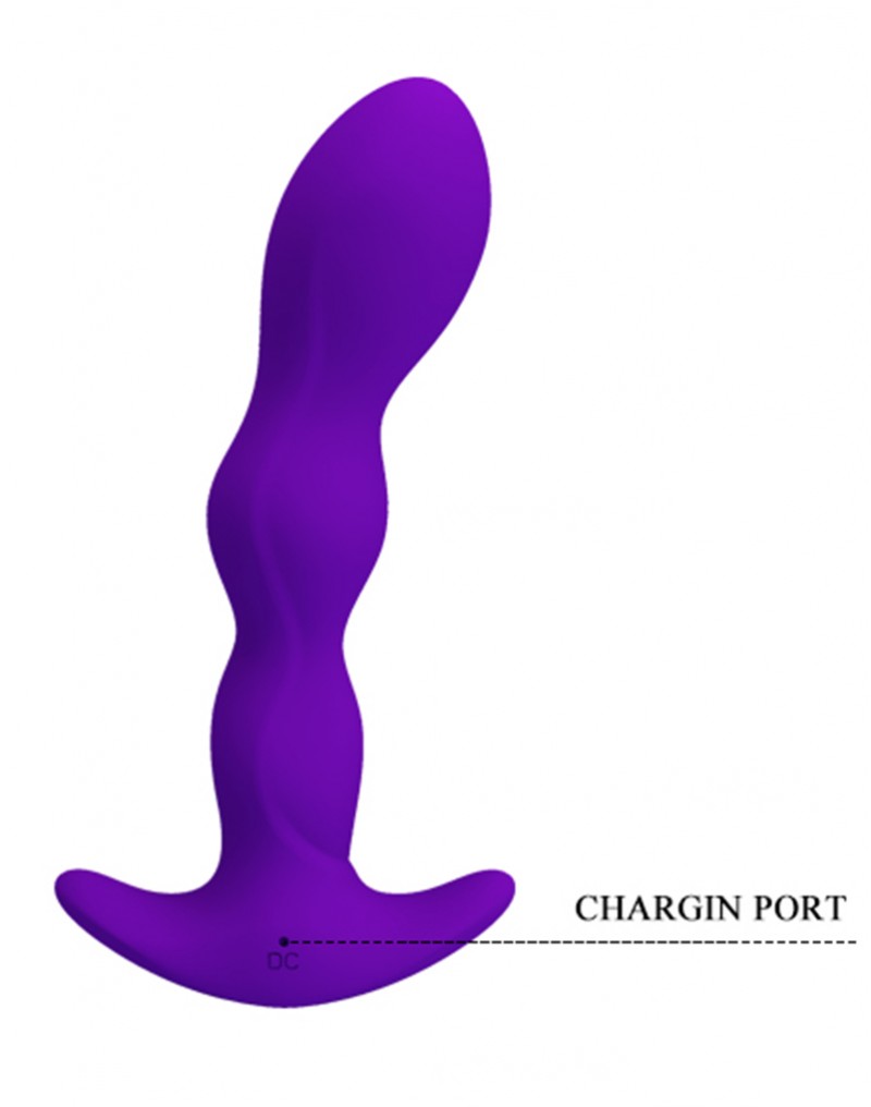 Pretty Love - Yale - Anaal Vibrator - Paars-Laced-up.nl
