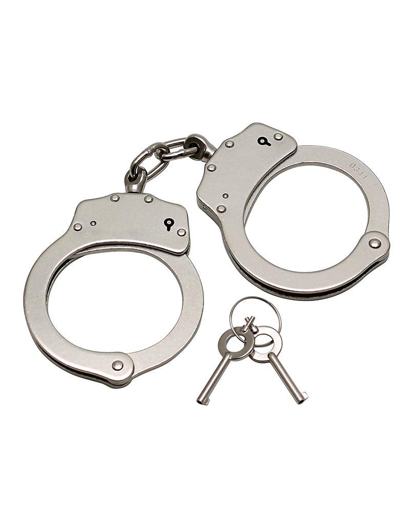 Rimba - Handboeien - Metalen Politie Polsboeien - Extra Zwaar - Verstelbaar-Laced-up.nl
