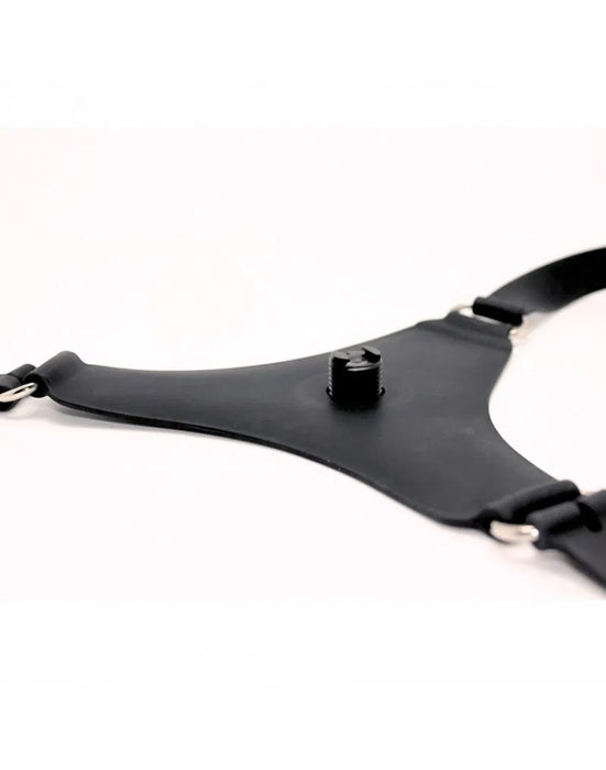 Verstelbare Voorbind Dildo Set met Uitwisselbare Silicone Dildo's - Rimba-Laced-up.nl