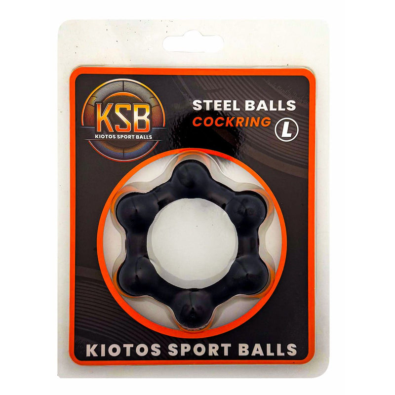 Kiotos – Silikon-Cockring mit 6 Stahlkugeln