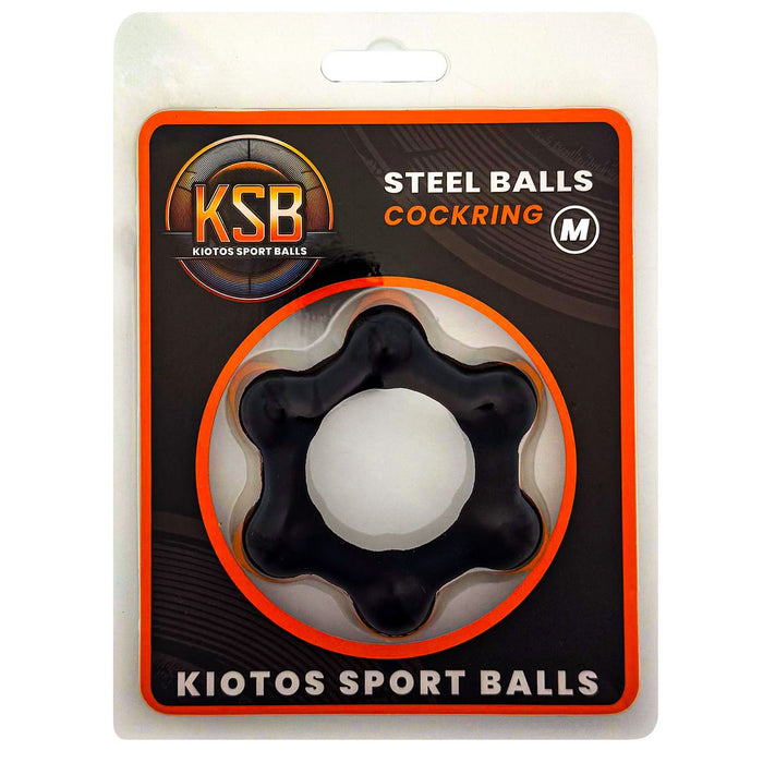 Kiotos – Silikon-Cockring mit 6 Stahlkugeln