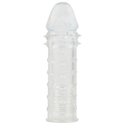 SuperMe - Extra Texture - Penis Sleeve - Transparant-laced-up.nl