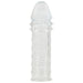 SuperMe - Extra Texture - Penis Sleeve - Transparant-Erotiekvoordeel.nl