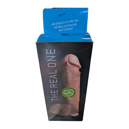 All Black – The Real One – Dildo – 20,5 cm – Beige-Erotiekvoordeel.nl