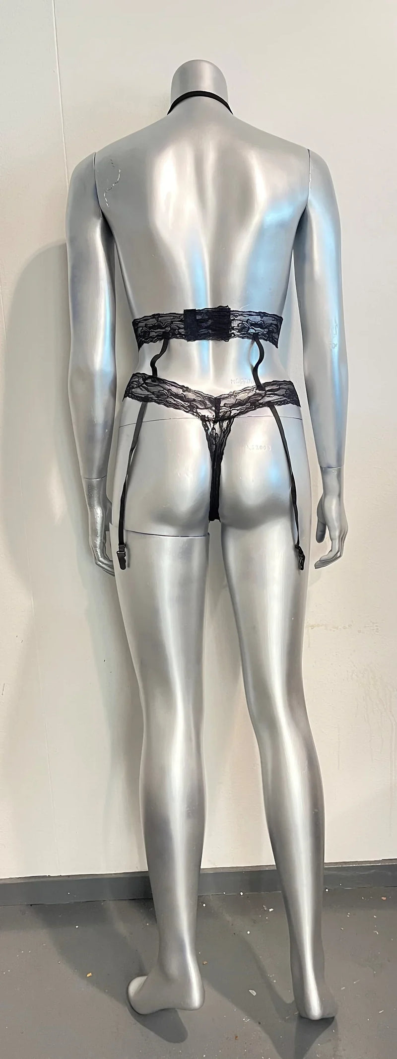 Body Pleasure - Bodystocking - Back to Black - Zwart - One Size-Erotiekvoordeel.nl