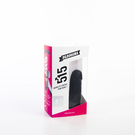 515 line - Dildo - 12,5 cm - Zwart-Laced-up.nl