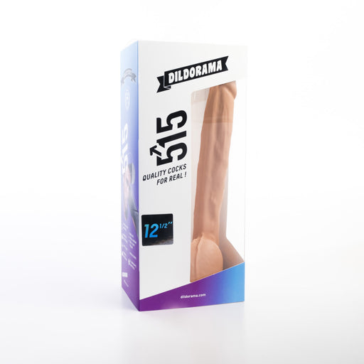 515 line - Dildo - Met Zuignap 32 x 4.1 cm - Lichte Huidskleur-Laced-up.nl