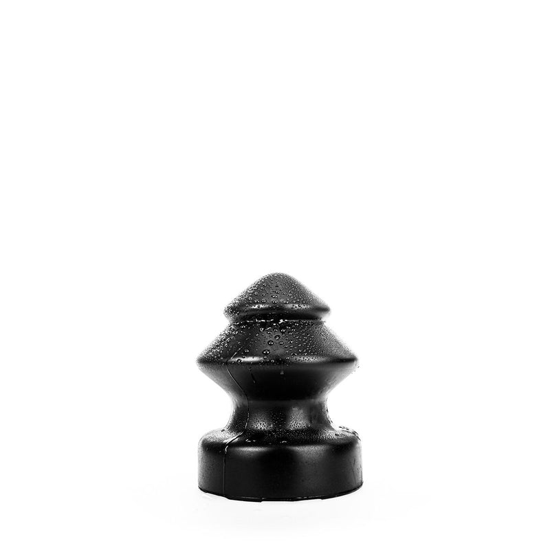 All Black - Buttplug - 14.5 x 19 cm - Zwart-Laced-up.nl