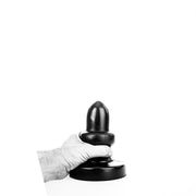 All Black - Buttplug - 17 x 8 cm - Zwart-Laced-up.nl