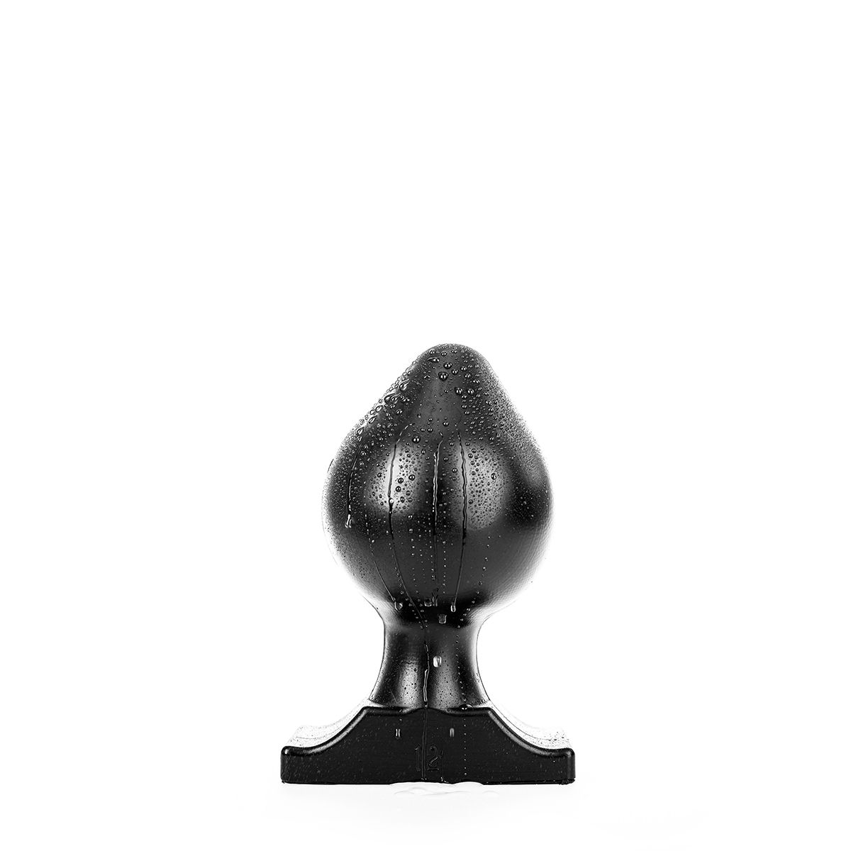 All Black - Buttplug - 22,5 x 12 cm - Zwart-Erotiekvoordeel.nl